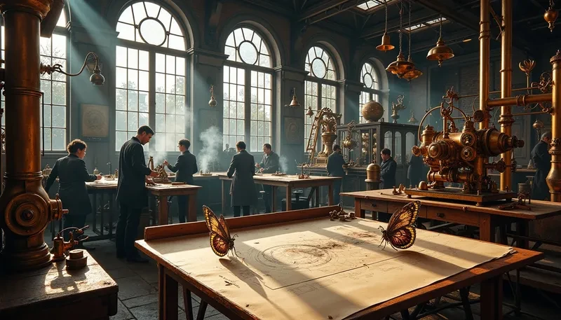 澳门赌场发明家工作室内部场景