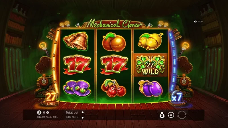 澳门赌场Microgaming蒸汽朋克风格老虎机界面